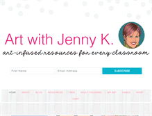 Tablet Screenshot of jennyknappenberger.com